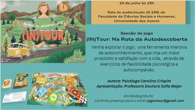 Jogo (IN) Tour: Na rota da Autodescoberta na FCSH-UAc