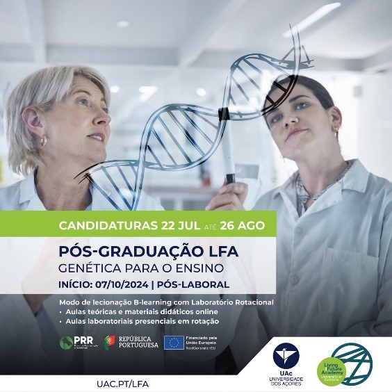 Abertas as candidaturas à Pós-Graduação em Genética para o Ensino (GENe)