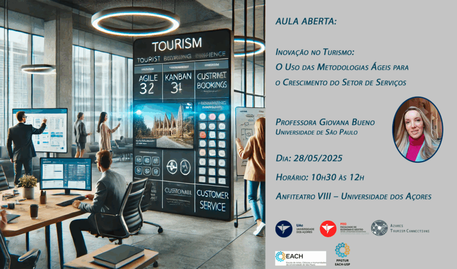 Aula aberta sobre inovação no turismo 