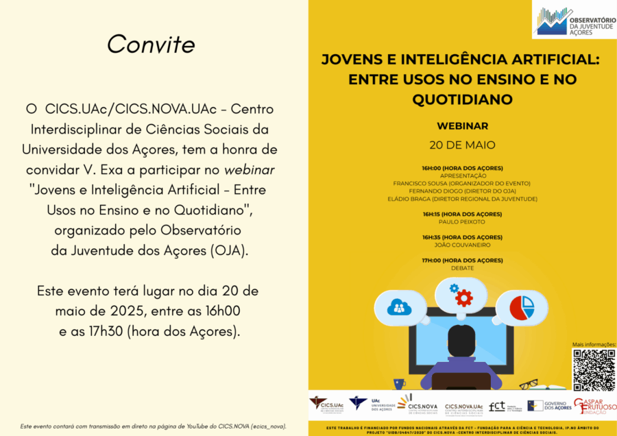 Jovens e Inteligência Artificial: Entre usos no ensino e no quotidiano 