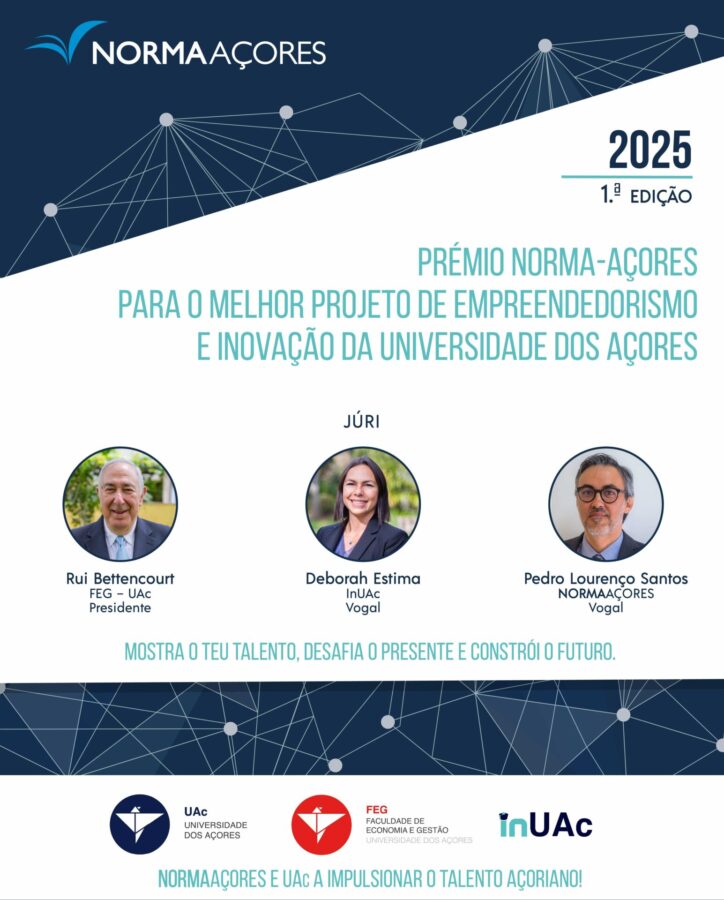 Abertas as candidaturas à 1.ª edição do Prémio Empreendedorismo e Inovação UAc 