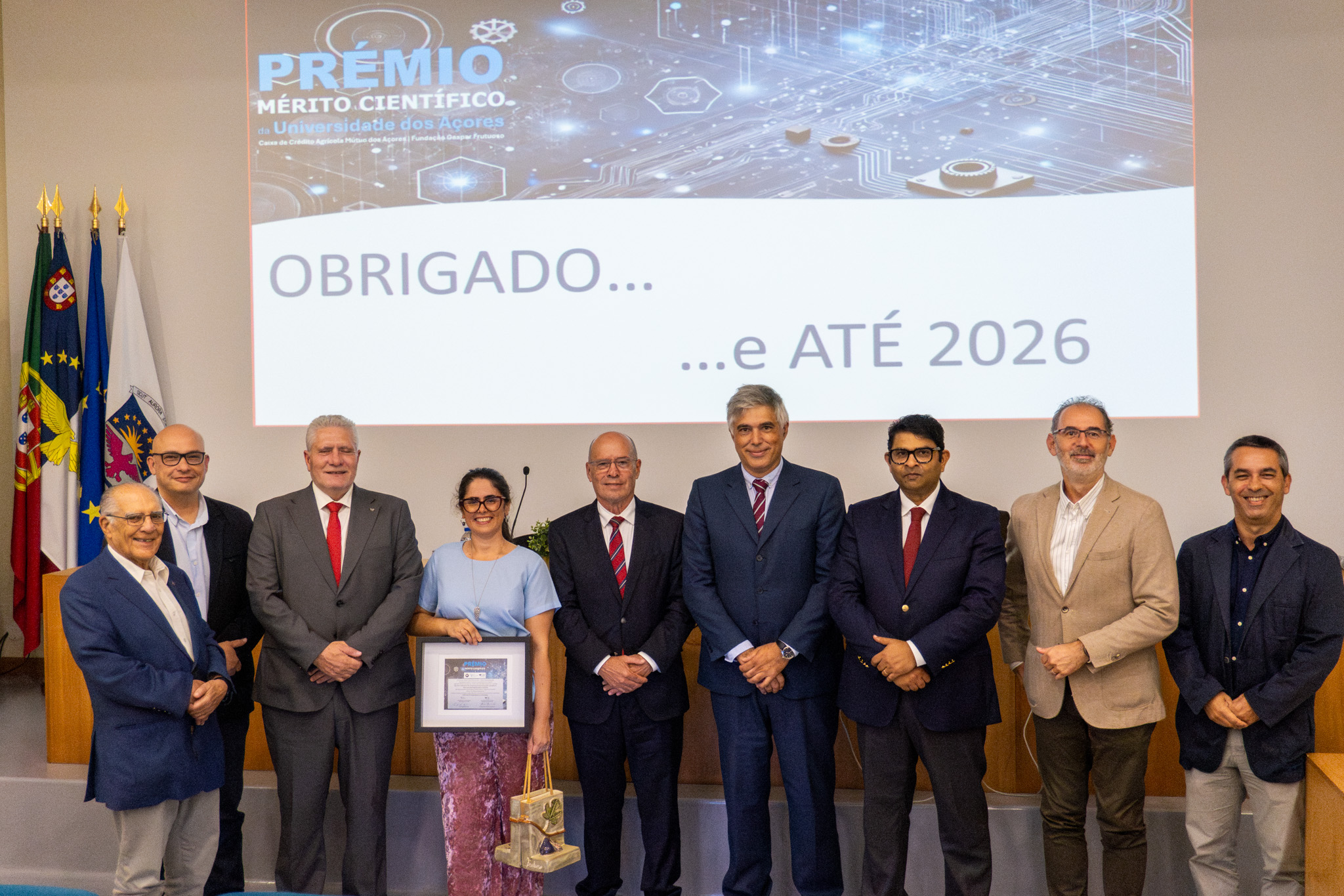 Prémio de Mérito Científico da UAc reforça compromisso com a investigação e o talento nos Açores 