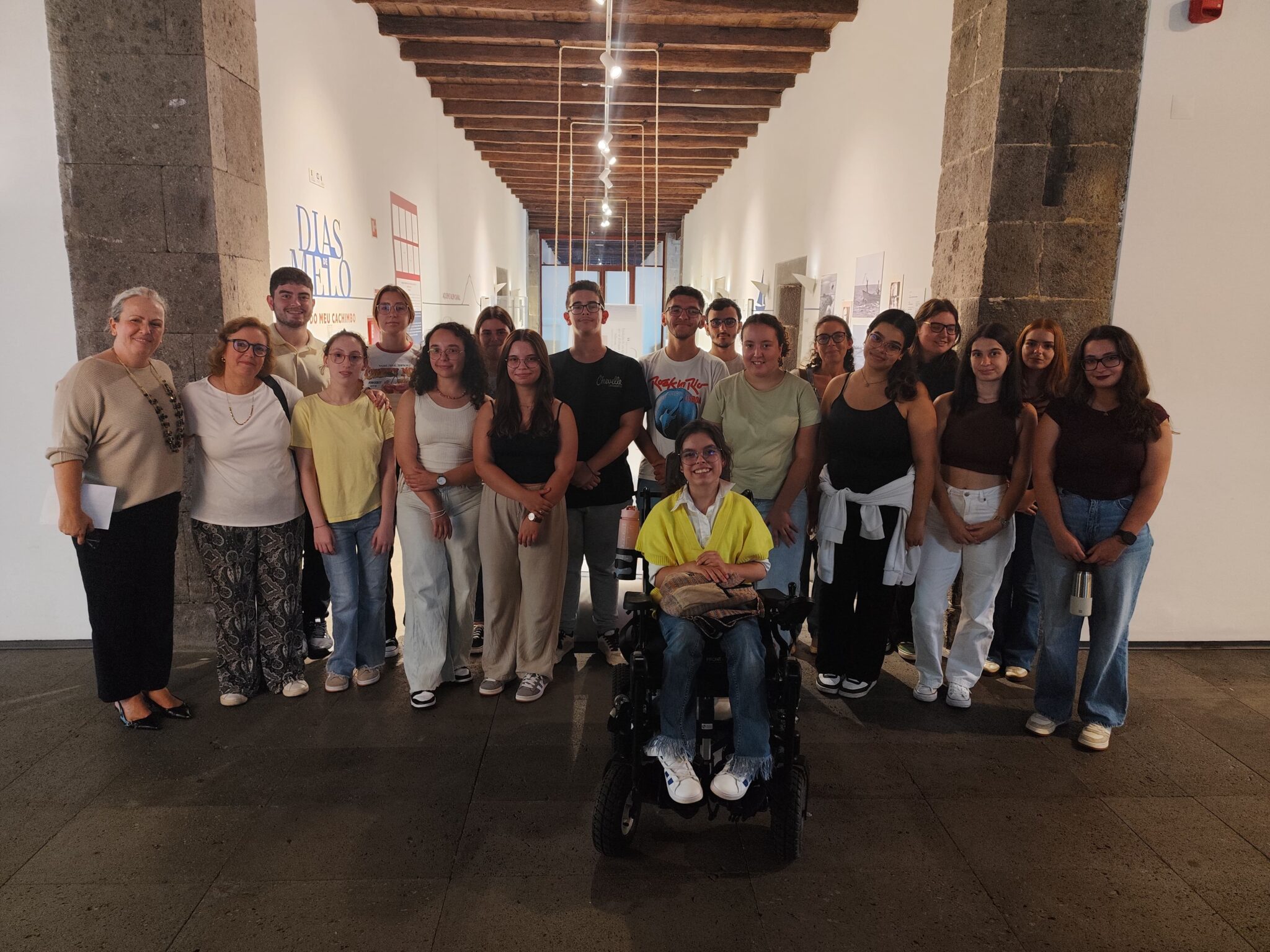 Visita de estudo à exposição “Dias de Melo – Fumo do meu cachimbo” 