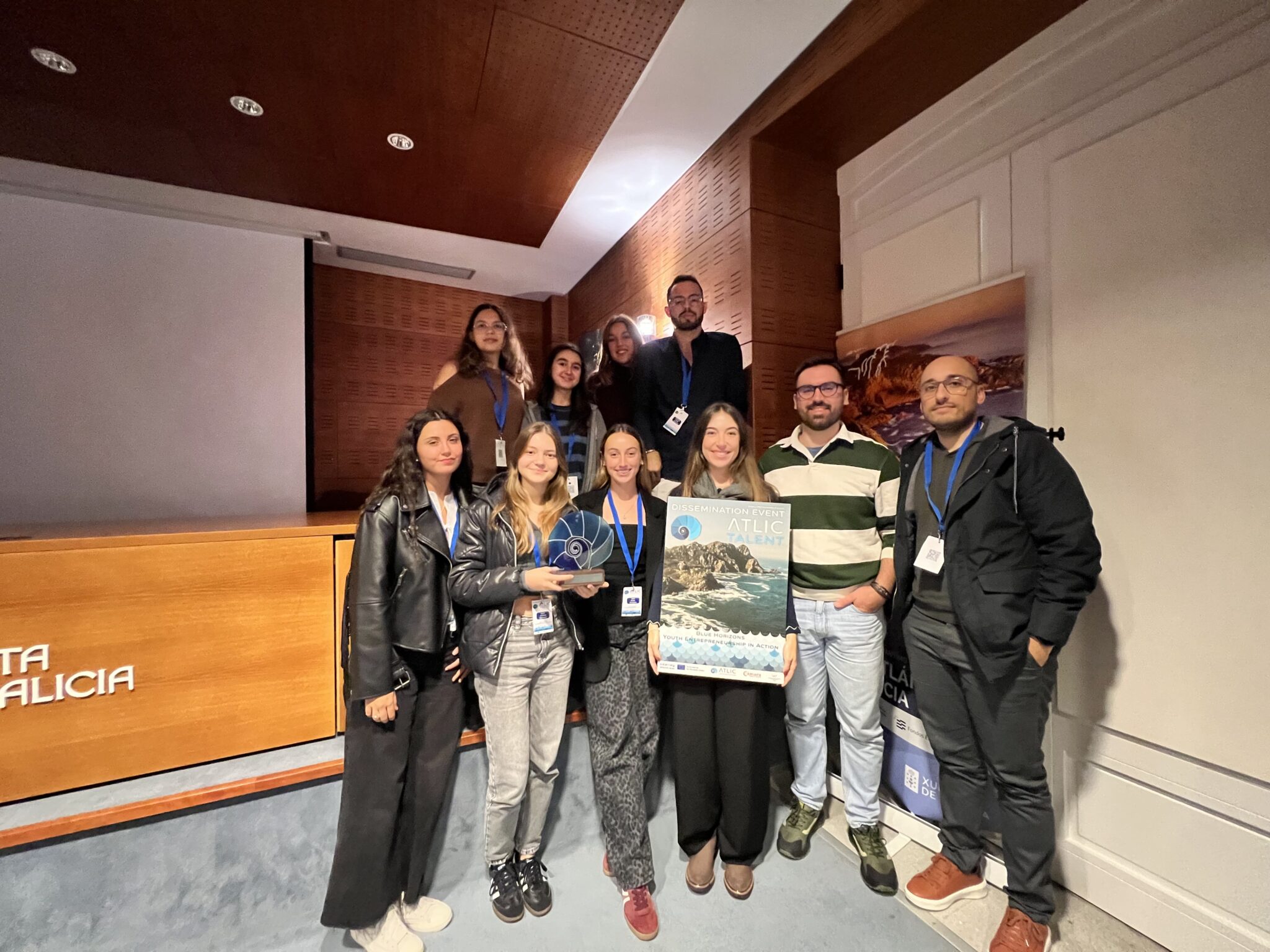 UAc destaca-se em Evento Transnacional do projeto ATLIC com a vitória do projeto “Azores Blue Extract” 