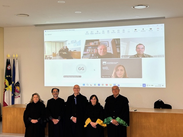 Estudante Hugo Renato Marques Garcia Calado defende provas de doutoramento em Biologia 