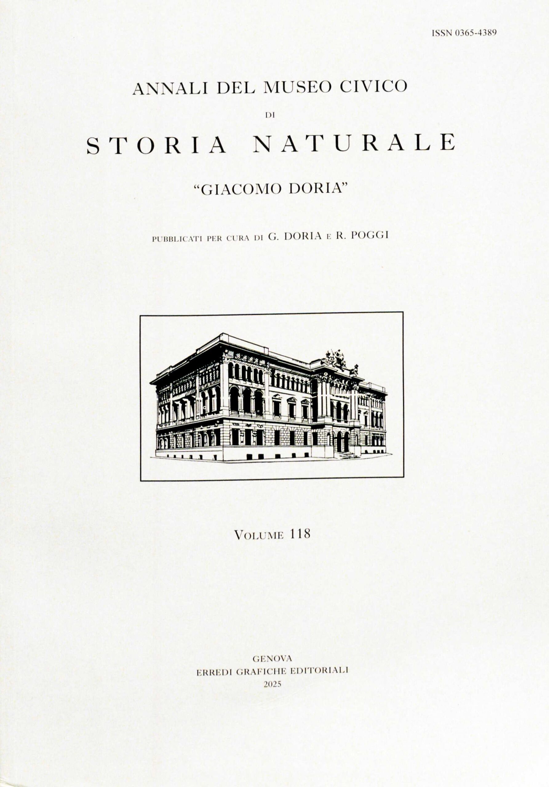 annali del museo vol 118
