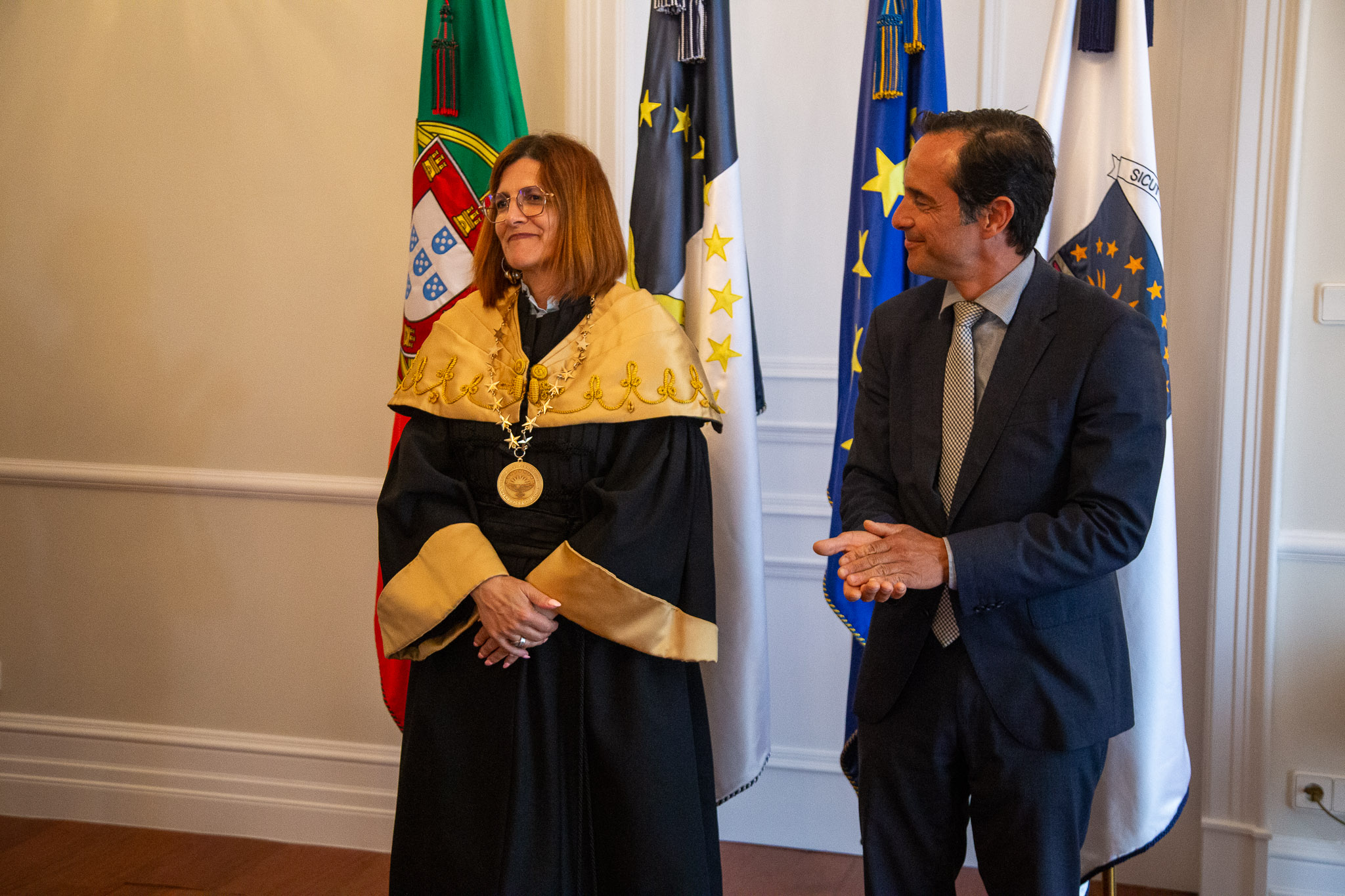 Susana Mira Leal assina termo de posse para segundo mandato como Reitora da UAc 