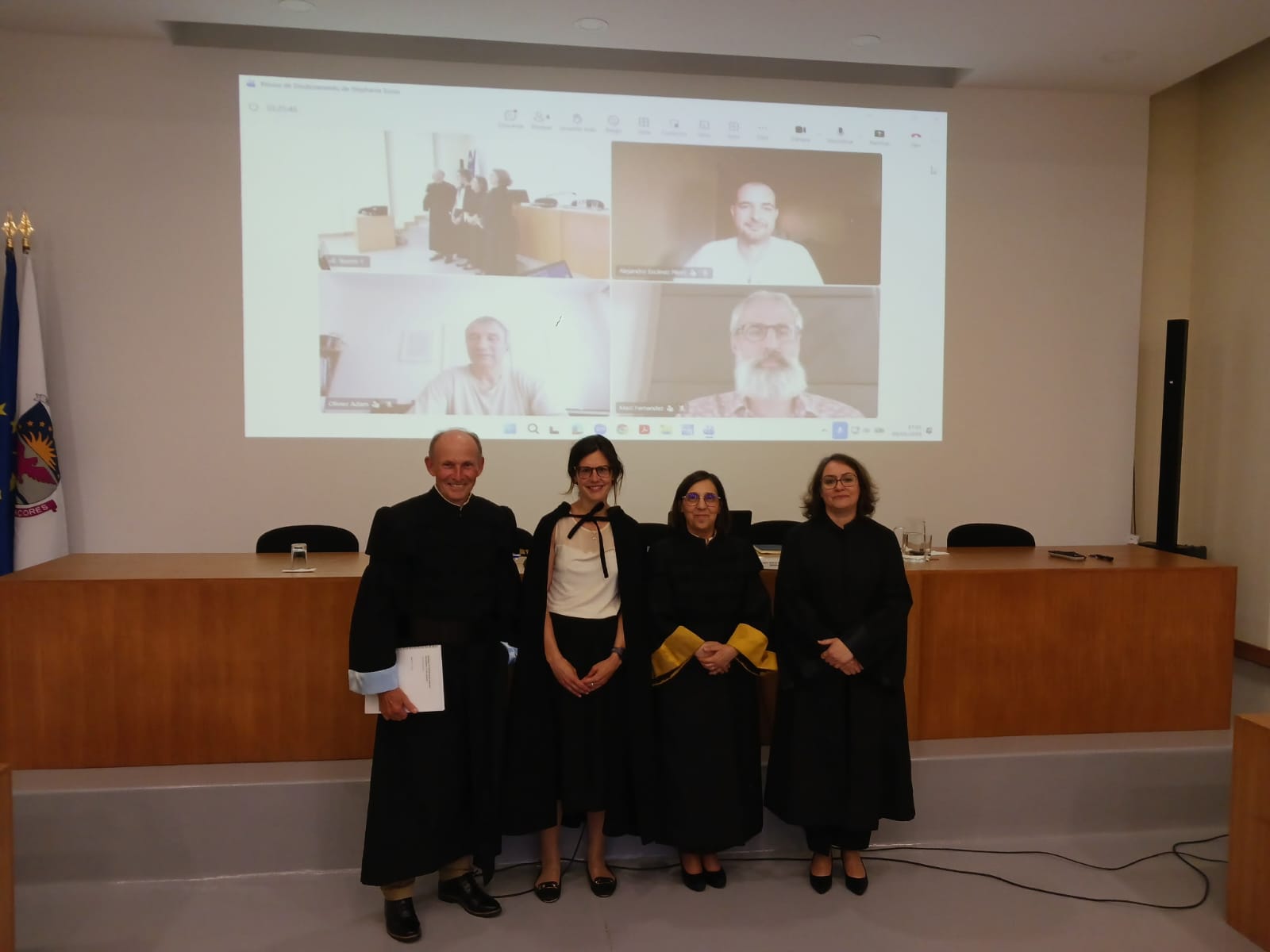 Stephanie Suciu defende provas de doutoramento em Biologia