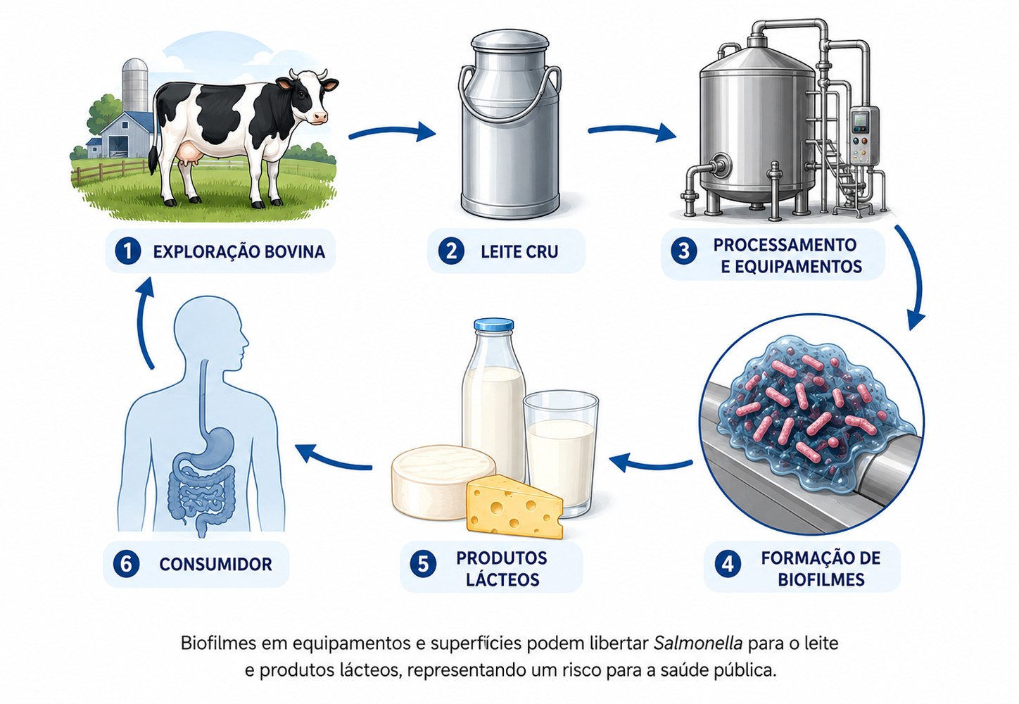Artigo “Biofilmes de Salmonella: um desafio invisível para a segurança dos alimentos” em destaque na UAciência 